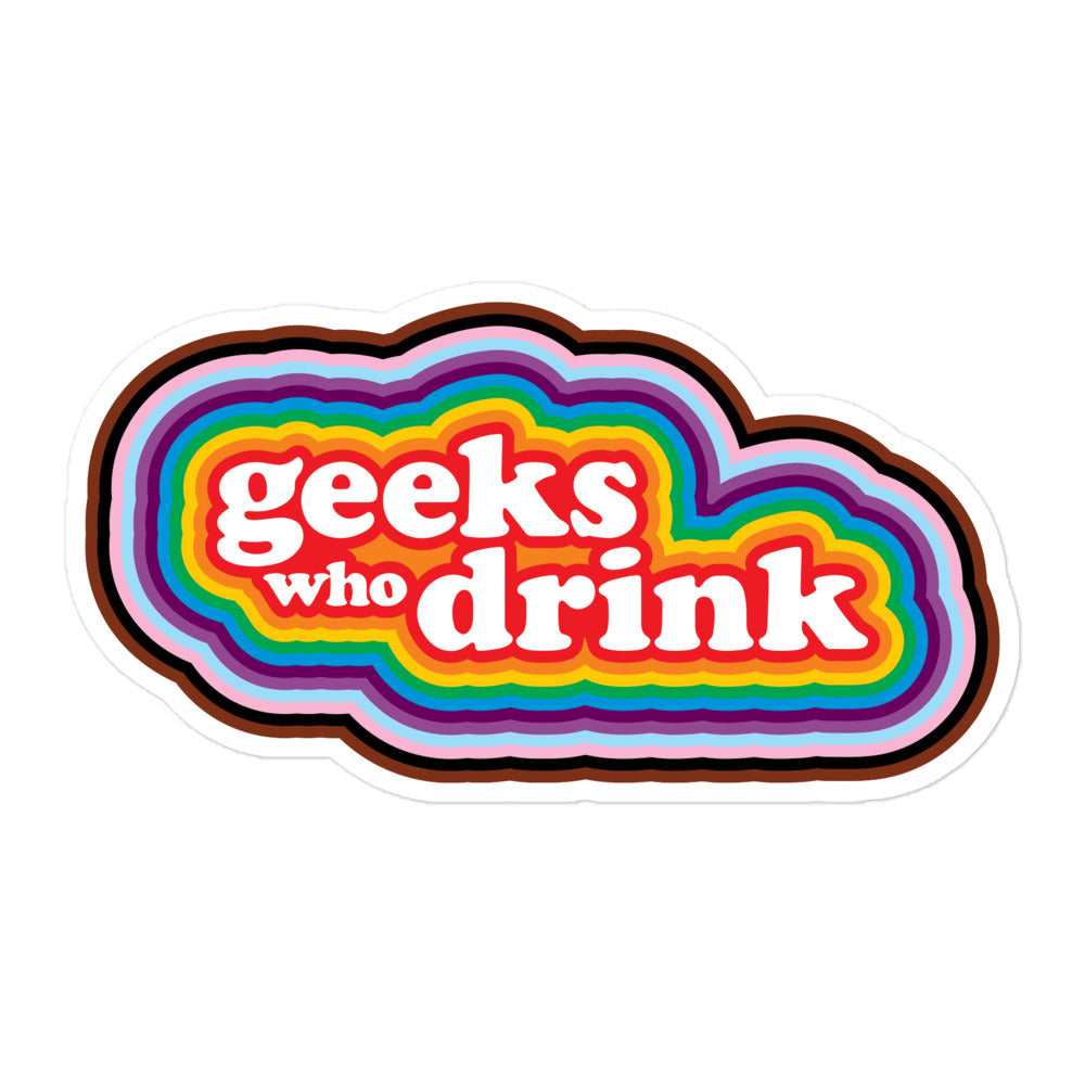 GWD Pride Bubble-free Stickers