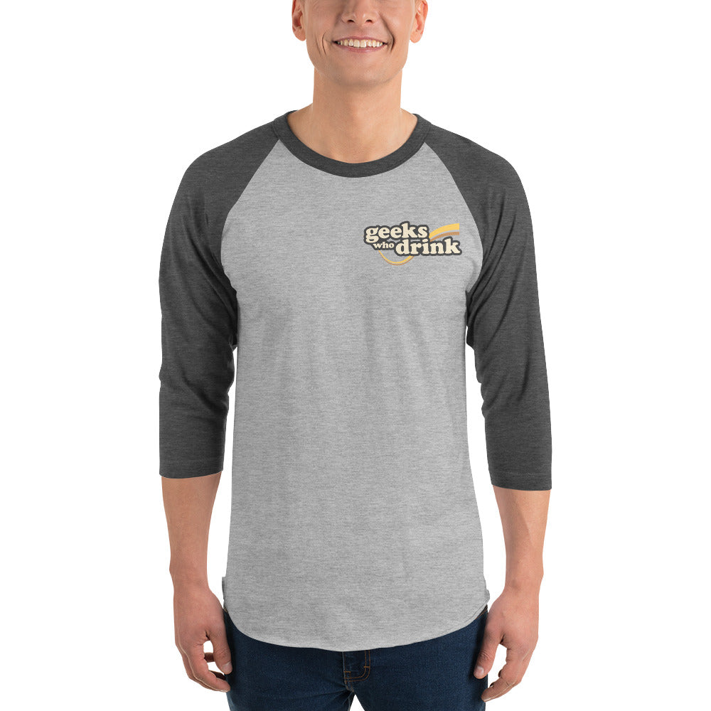 GWD Chest Logo 3/4 Sleeve Raglan Shirt